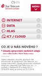 Mobile Screenshot of dialtelecom.cz